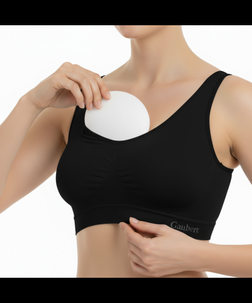 Set 3 bustiere BAMBUS damă, bretele late, CU BURETE DETASABIL [3]