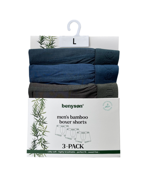 Set 3 chiloti - boxeri barbati din bambus [2]