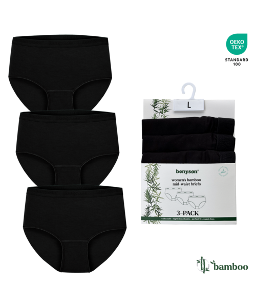 SET chiloți talie normală DAMĂ din bambus [8]