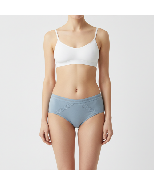 Set 5 Chiloți bumbac organic DAMĂ talie MEDIE [6]