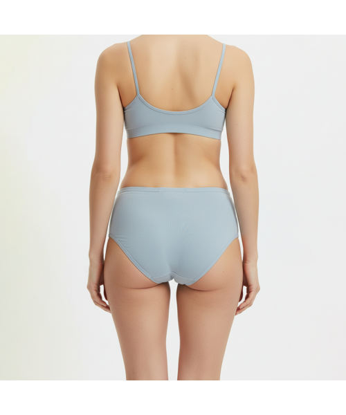 Set 5 Chiloți bumbac organic DAMĂ talie MEDIE [5]