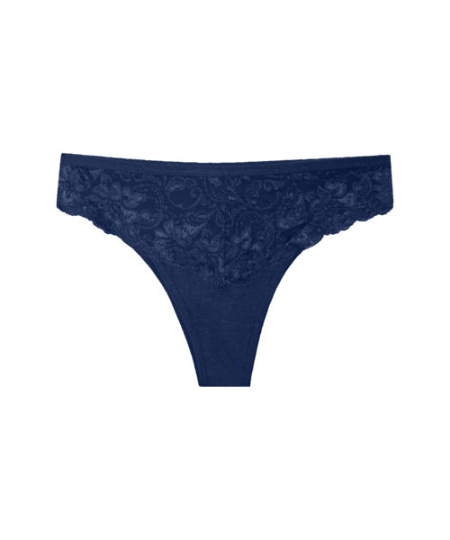 Set 5 Chiloți bumbac organic DAMĂ talie TANGA [3]