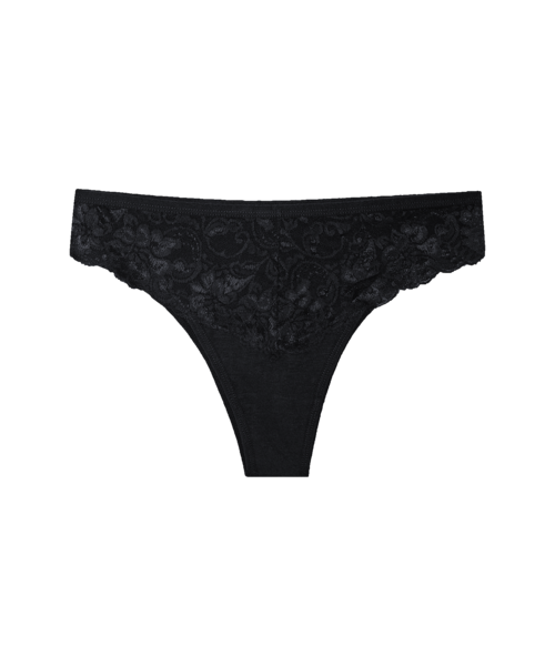 Set 5 Chiloți bumbac organic DAMĂ talie TANGA [2]