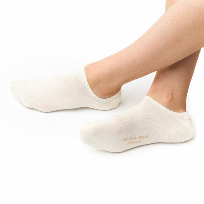 Șosete damă din 75.5% lână merinos, 22% poliamidă, 2% elastan si 0.5% PPE, grosime medie [1]