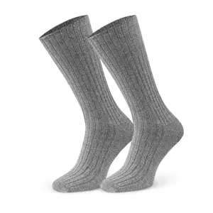 Șosete groase ADULȚI din 69% lână merinos, 29% poliamidă, 2% elastan, grosime mare [2]