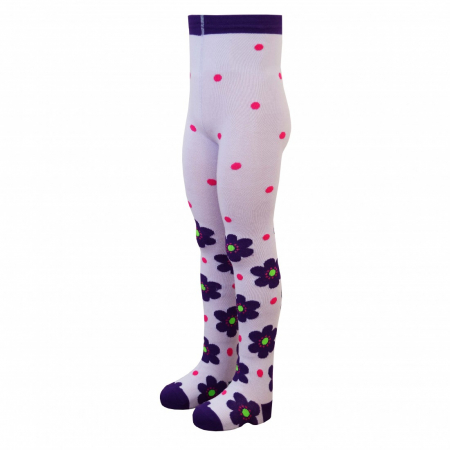 Bumbac organic - Dres copii din 80% bumbac certificat Oeko Tex, 15% poliamidă, 5% elastan, modele primavara