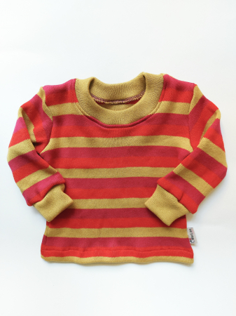 Bluza lana merinos și bumbac (55/45), copii, grosime medie 400 g/m2 [2]