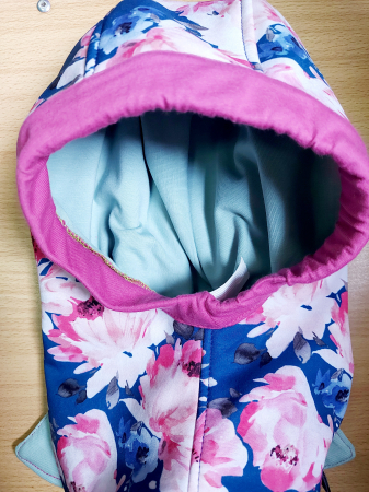 Cagula softshell dublată la interior cu bumbac organic certificat GOTS [1]
