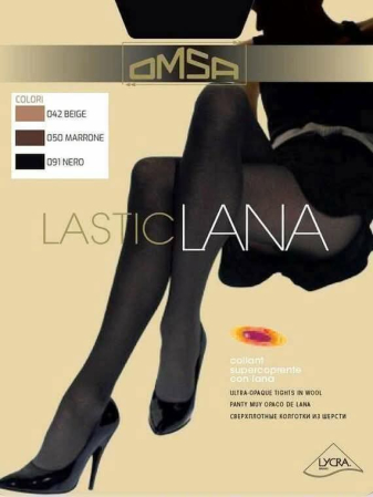 Materiale - Dres DAMĂ din 44% lână, 51% poliamidă, 5% elastan, 100 DEN