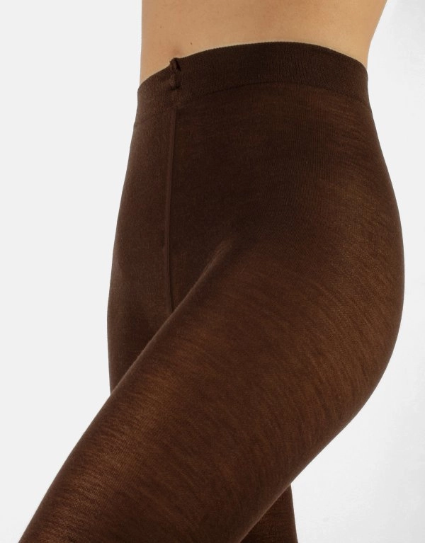 Lână merinos 100% & amestec - Dres DAMĂ din 60% lână merinos, 30% poliamidă, 10% elastan, grosime medie