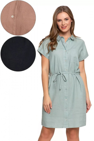 Rochii/fuste - Rochie dama din 55% in, 45% vascoza