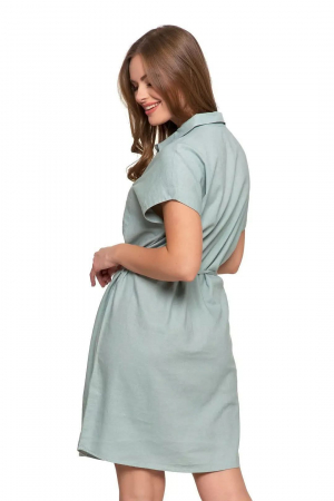 Rochie dama din 55% in, 45% vascoza [3]