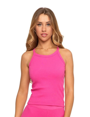 Lenjerie intima - Maieu sport dama din 95% bumbac si 5% elastan.
