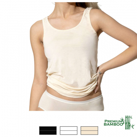 Pijamale - Set maieuri bambus dama - 2 bucăți