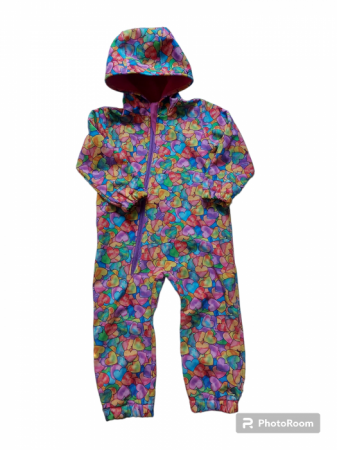 Overall copii softshell, impermeabila, grosime 310 g/m2 [4]