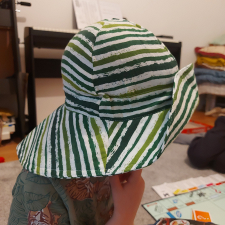 Palarie soare copii muselina [3]
