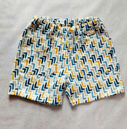 Muselina - Pantalon scurt muselină de bumbac certificat Oeko Tex