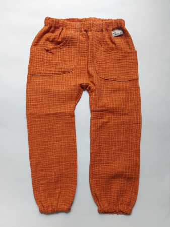 Salvari lungi din muselină de bumbac certificat Oeko Tex [6]
