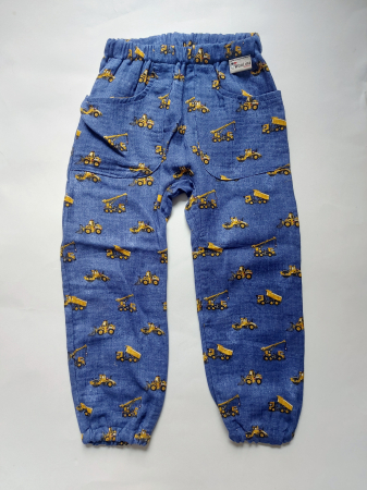 Salvari lungi din muselină de bumbac certificat Oeko Tex [4]