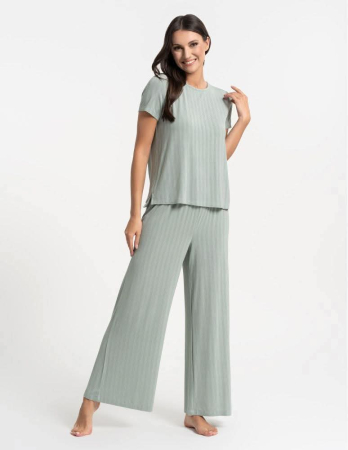 Pijamale - Pijamale BAMBUS dama (pantaloni lungi + tricou)