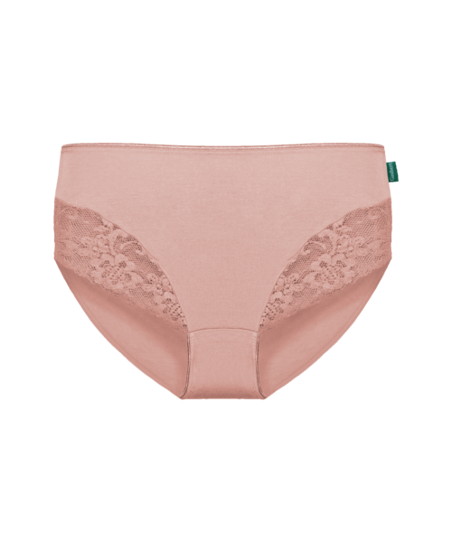 Set 5 Chiloți Bambus DAMĂ talie MEDIE, cu dantela [5]