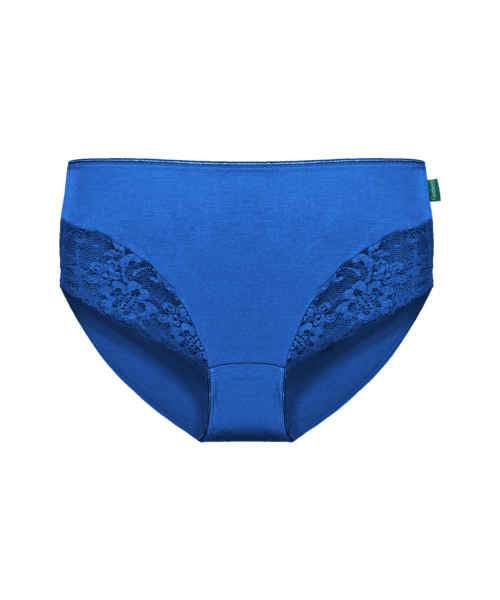 Set 5 Chiloți Bambus DAMĂ talie MEDIE, cu dantela [2]