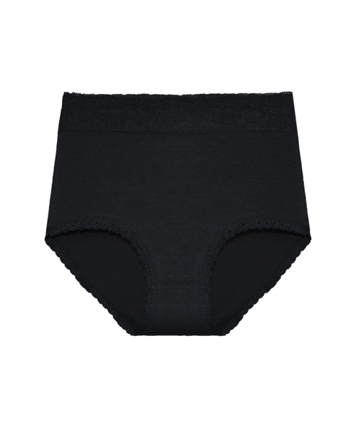 Set 5 Chiloți bumbac organic DAMĂ talie INALTA [4]