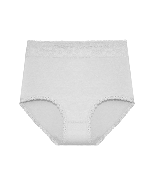 Set 5 Chiloți bumbac organic DAMĂ talie INALTA [3]