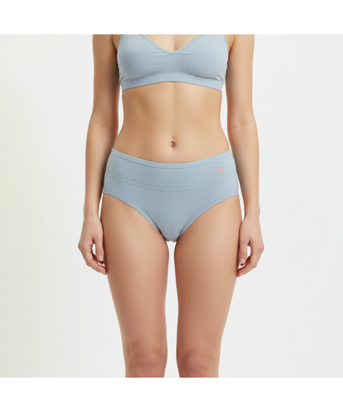 Set 5 Chiloți bumbac organic DAMĂ talie MEDIE [6]