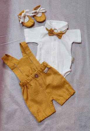 Set botez - Set botez materiale naturale