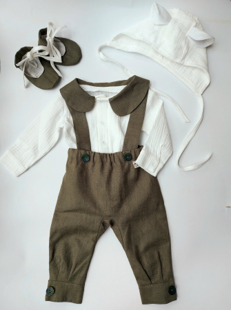 Set botez - Set botez materiale naturale
