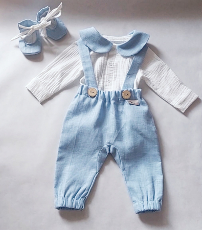 Set botez - Set botez materiale naturale