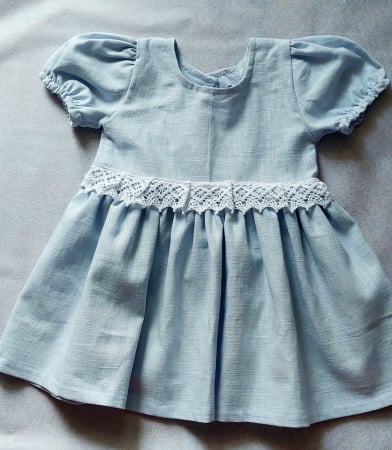 Set rochie fetiță IN 100% + botosei, coronița și guler detașabil [1]