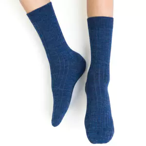 Lână merinos 100% & amestec - Șosete copii din 79% lână merinos, 19% poliamidă, 2% elastan, grosime medie