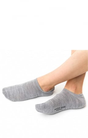 Lână merinos 100% & amestec - Șosete damă din 75.5% lână merinos, 22% poliamidă, 2% elastan si 0.5% PPE, grosime medie