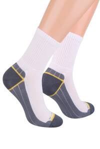 Bumbac organic - Sosete SPORT dama 80% bumbac