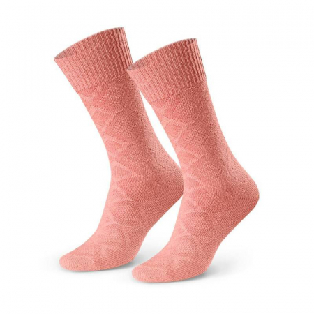 Lână merinos 100% & amestec - Șosete damă din 72% lână merinos, 26% poliamidă, 2% elastan, grosime mare