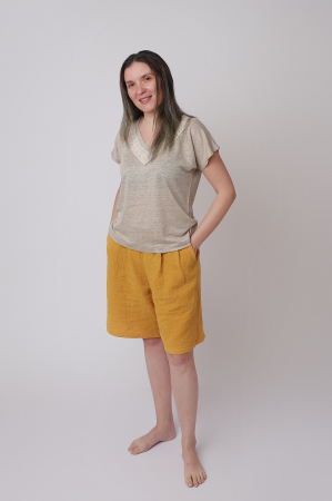 IN - Tricou damă din 100% in