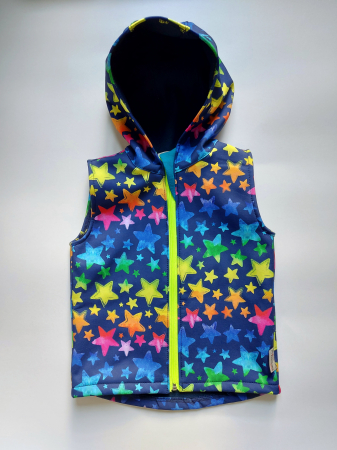 Softshell - Vesta cu glugă din softshell