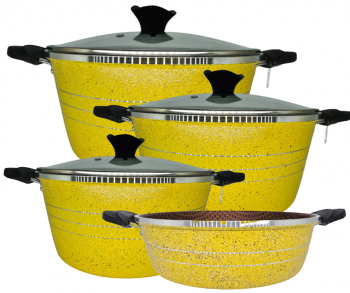 SET OALE 7 PIESE TRIPLU STRAT DE GRANIT [6]