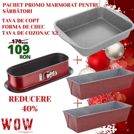 PACHETE PROMO - PACHET PROMO MARMORAT PENTRU SARBATORI