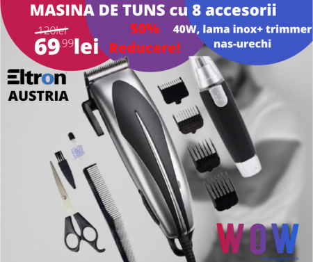 OFERTE WoW - Aparat de tuns