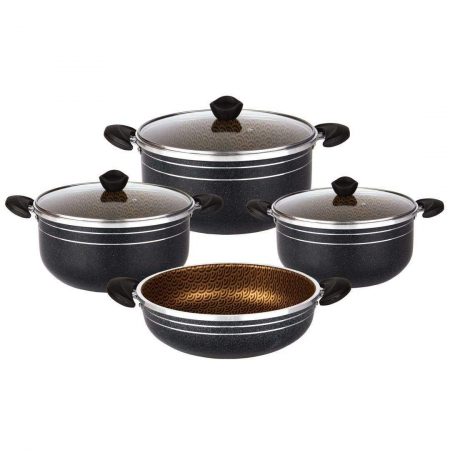 SET OALE 7 PIESE TRIPLU STRAT DE GRANIT [4]