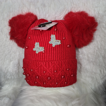 Copii - Caciula vatuita ,fete