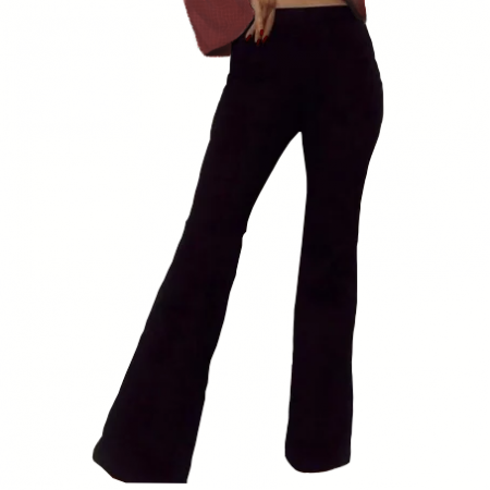 Pantaloni - Pantaloni vatuiti evazati