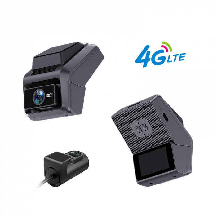 Camera auto iSEN P87, 4G, 1.9  , 2K frontal, 1080P spate, WiFi, GPS+Beidou, G-Senzor pe 3 axe, Viziune nocturna, Monitorizare parcare, Inregistrare continua, Monitorizare la distanta
