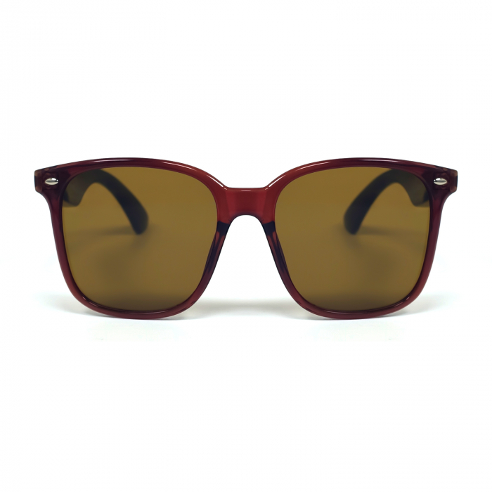 Smart Sunglasses iSEN GY500, Lentile Maro, Traducere AI, 2 Difuzoare, Sunet panoramic, BT 5.4, Control muzica, Apeluri, Asistenta vocala, Camera la distanta, Incarcare magnetica, Lentile Polarizate
