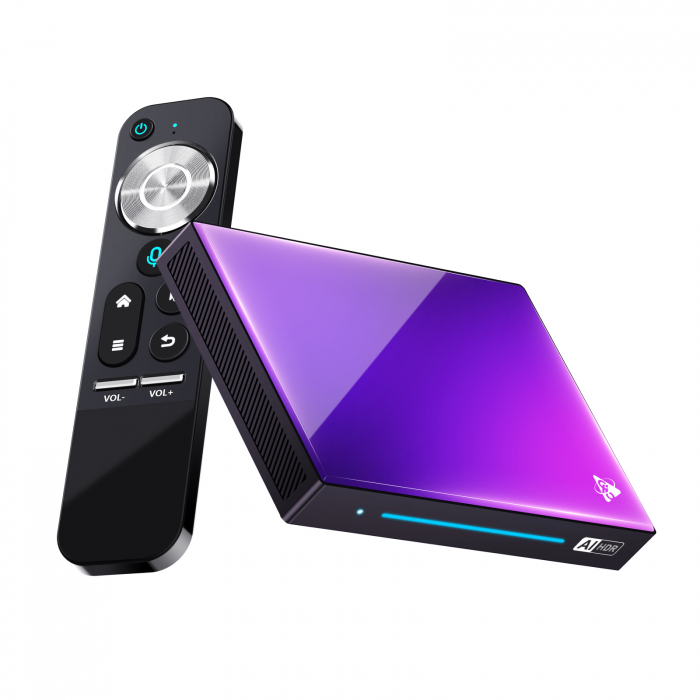 TV Box iSEN  H96  MAX RK3576 AI Smart, 8K Ultra HD, 8GB RAM, 128GB ROM,  Android 14, Quad Core, WiFi6, BT5.4, AV1