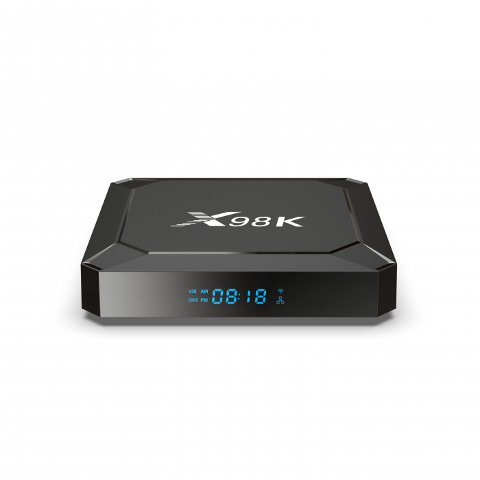 TV Box iSEN X98K, 4K UHD, Android 13, 2GB RAM, 16GB ROM, RK3528A Quad-Core, WiFi 6, Bluetooth 5.x, HDMI 2.X, USB3.0, SPDIF, Ethernet, Micro SD Slot, Audio Out