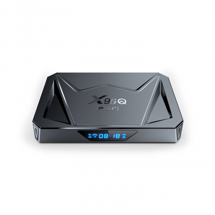 iSEN TV Box X96Q Pro+, 8K, Android 14, 4GB RAM, 64GB ROM, Allwinner H728 Octa-Core, DLNA, Miracast, Air Play, WiFi, HDMI 2.0a, AUDIO OUT, SPDIF, Ethernet, TF Card Slot
